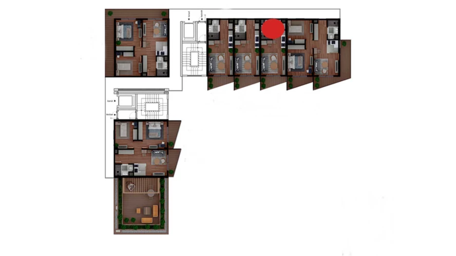 3-комнатная квартира 55.632 м²  5/5 этаж