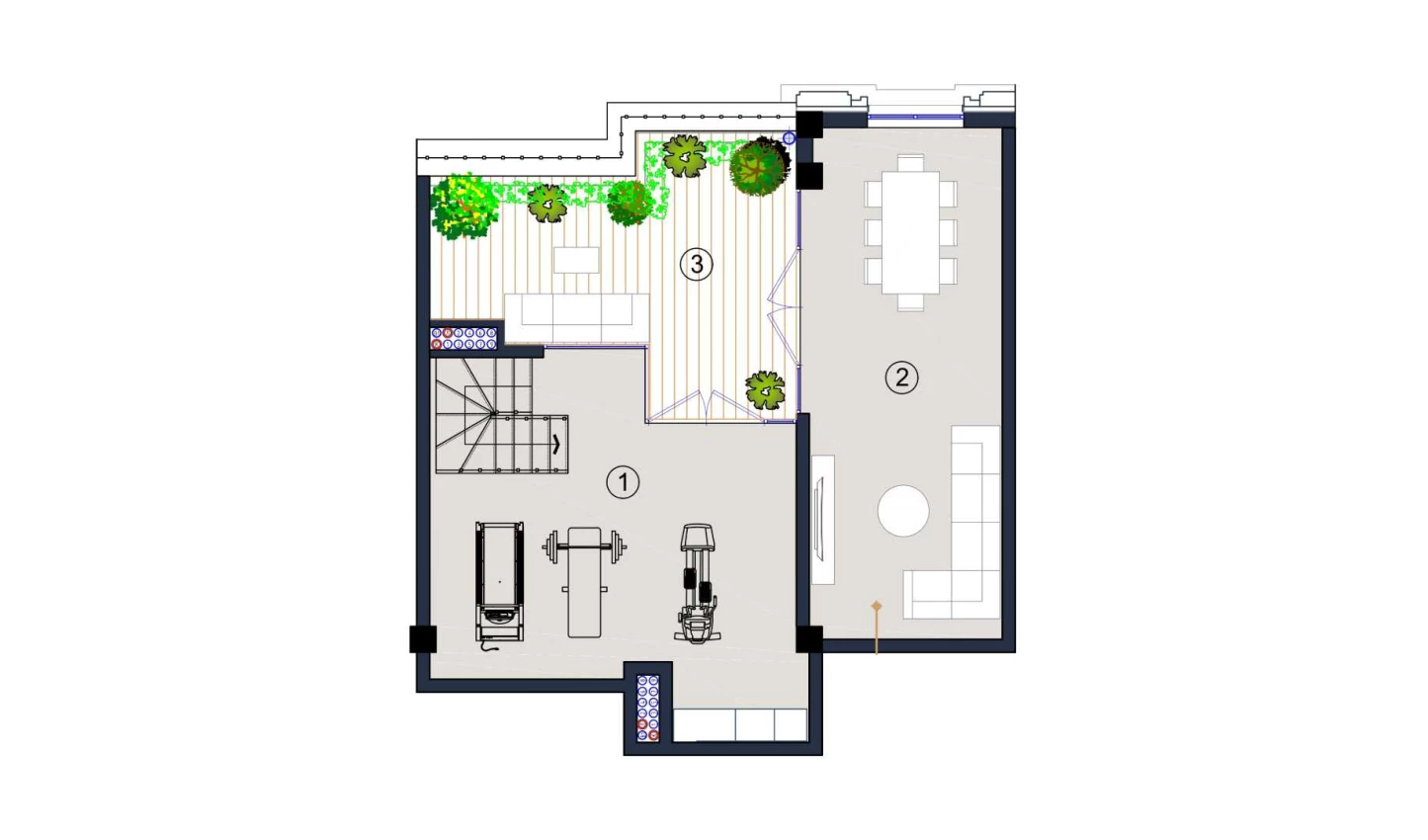 2-комнатная квартира 67 м²  9/9 этаж