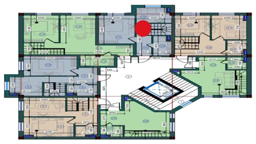 1-комнатная квартира 75.6 м²  7/7 этаж | Жилой комплекс Bristol