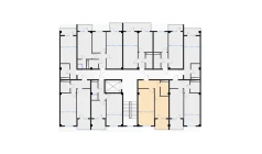 2-комн. квартира 47.72 м²  4/7 этаж | Жилой комплекс Bochka Resort