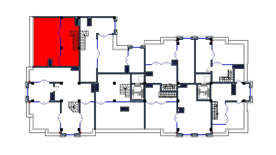 3-xonali xonadon 70 m²  9/9 qavat