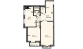 2-комн. квартира 85.84 м²  7/10 этаж | Жилой комплекс Samarqand Park Avenue