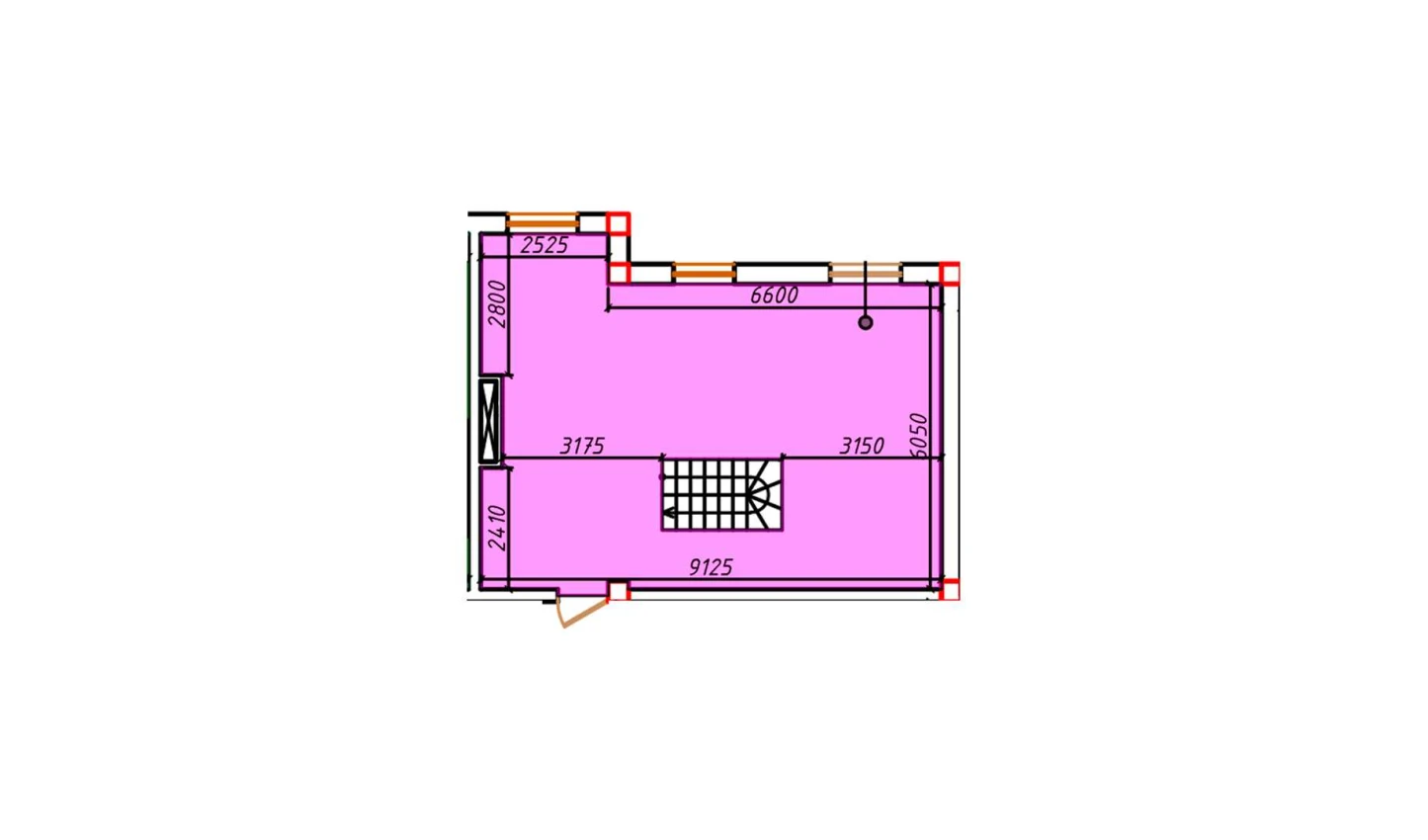 2-комнатная квартира 37.2 м²  5/5 этаж