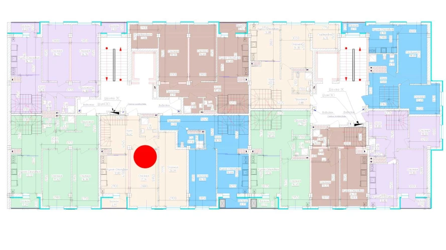 3-комнатная квартира 73.67 м²  9/9 этаж