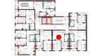 2-комн. квартира 46.6 м²  8/12 этаж | Жилой комплекс CHINARA PARK