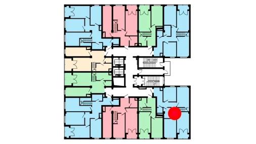 3-xonali xonadon 156.1 m²  16/16 qavat | Musaffo Turar-joy majmuasi