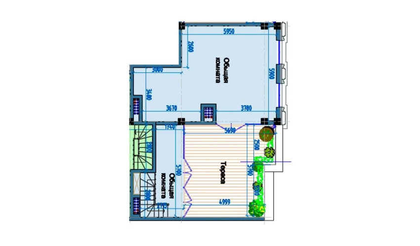 3-комнатная квартира 178.5 м²  9/9 этаж | Жилой комплекс FLORYA RESIDENCE