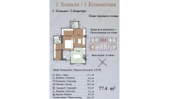 2-body.ApartmentCard.комнатная квартира 77.4 body.ApartmentCard.м²  2/2 body.ApartmentCard.этаж