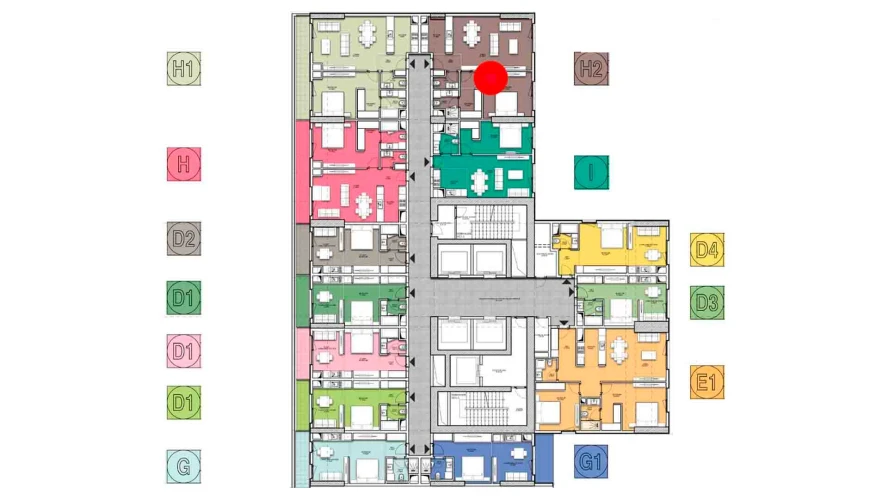 2-комнатная квартира 95.34 м²  6/6 этаж