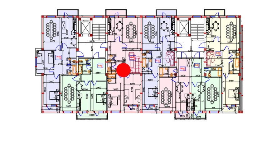 3-комнатная квартира 115.7 м²  3/3 этаж