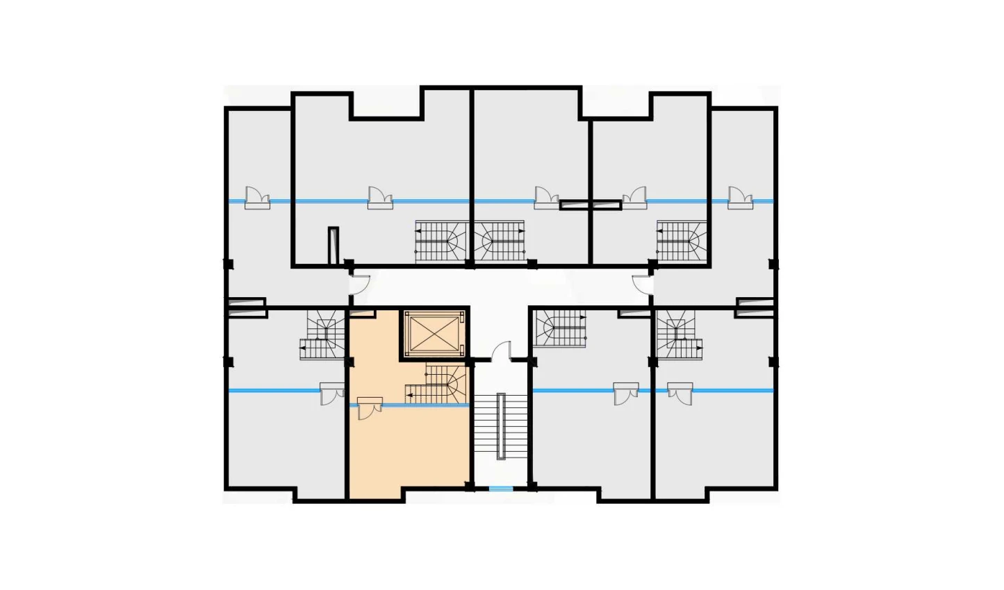 1-комн. квартира 81.47 м²  7/7 этаж | Жилой комплекс Bochka Resort