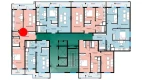 2-комн. квартира 64.44 м²  9/16 этаж | Жилой комплекс SOKIN DIYOR