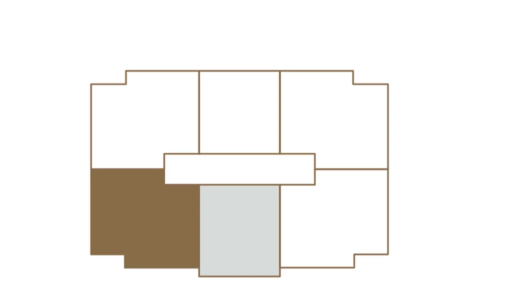 2-комнатная квартира 57 м²  1/1 этаж