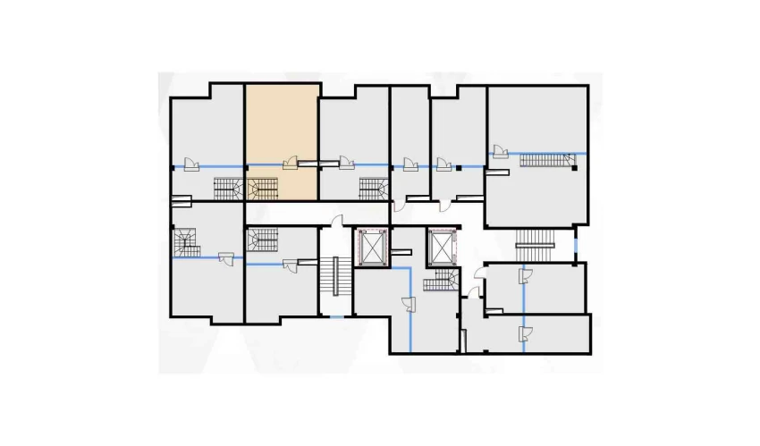 2-комнатная квартира 106.46 м²  7/7 этаж | Жилой комплекс Bochka Resort