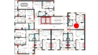 1-комн. квартира 41 м²  4/12 этаж | Жилой комплекс CHINARA PARK