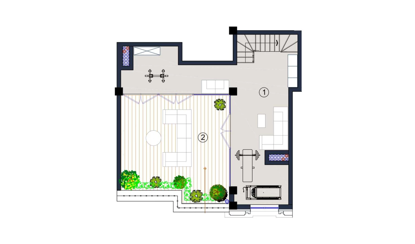 2-комнатная квартира 67.5 м²  9/9 этаж