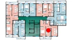 2-комн. квартира 54.1 м²  8/16 этаж | Жилой комплекс SOKIN DIYOR