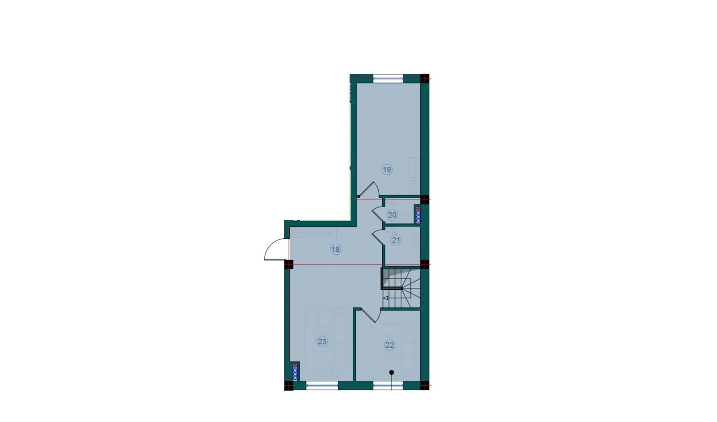 2-комн. квартира 129 м²  7/7 этаж | Жилой комплекс Bristol