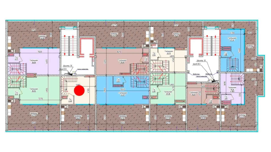 3-комнатная квартира 73.67 м²  9/9 этаж