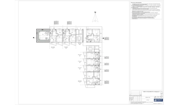 3-xonali xonadon 51.01 m²  4/6 qavat | TUSHLAR VODIYSI Turar-joy majmuasi