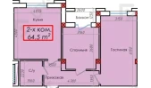 2-body.ApartmentCard.комнатная квартира 64.5 body.ApartmentCard.м²  1/1 body.ApartmentCard.этаж