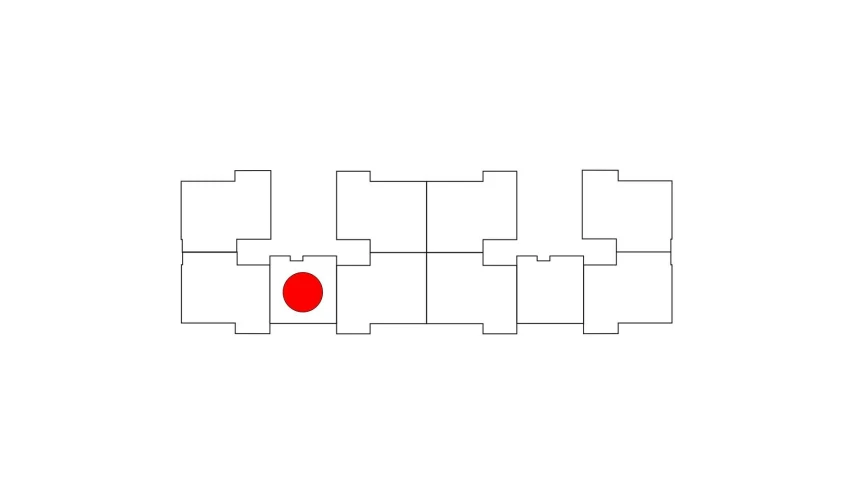 1-комнатная квартира 43.3 м²  5/16 этаж | Жилой комплекс ISLOMOBOD