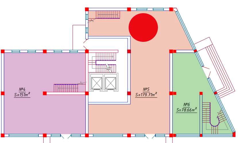 1-комнатная квартира 179.71 м²  1/1 этаж