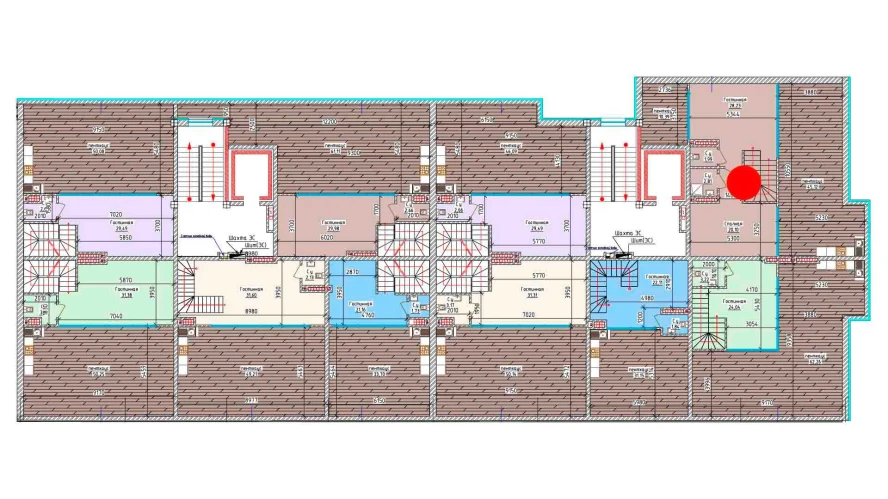 3-комнатная квартира 101.46 м²  9/9 этаж