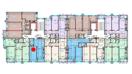 2-комнатная квартира 53.28 м²  2/9 этаж | Жилой комплекс Aero Town