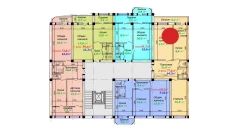 2-комн. квартира 77.6 м²  6/7 этаж | Жилой комплекс Bunyodkor