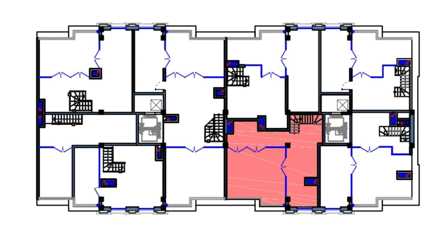 2-xonali xonadon 67.5 m²  9/9 qavat