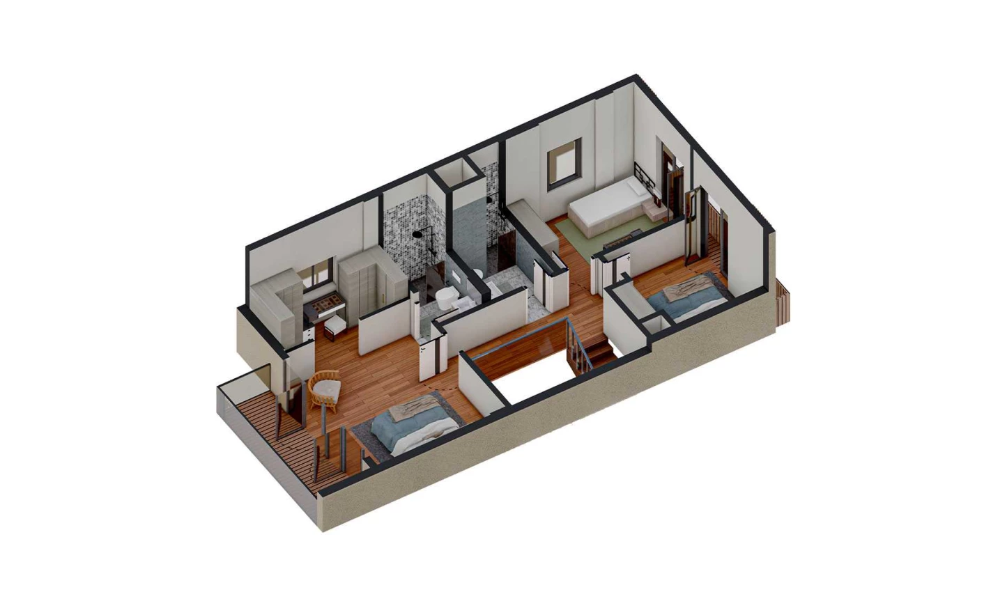 5-комнатная квартира 219.556 м²  1/1 этаж