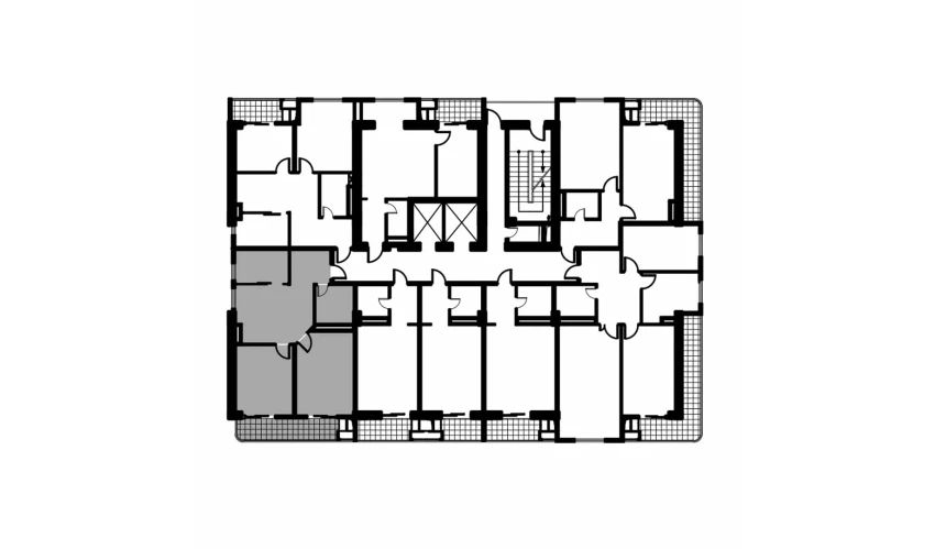 3-xonali xonadon 72.1 m²  6/12 qavat | NAVRUZ GROUP Turar-joy majmuasi