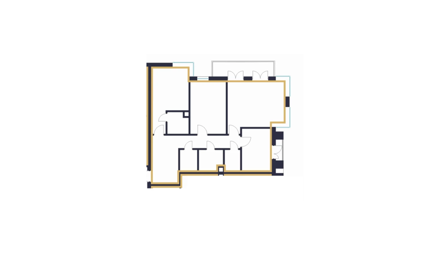 3-xonali xonadon 275.96 m²  11/11 qavat