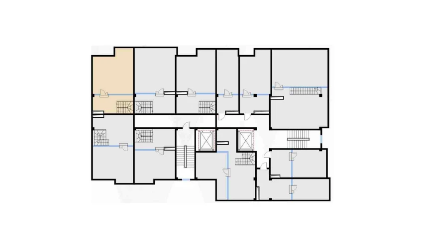 2-комнатная квартира 98.85 м²  7/7 этаж | Жилой комплекс Bochka Resort