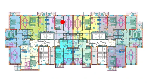 2-комнатная квартира 72.02 м²  11/13 этаж | Жилой комплекс Al-Qasr