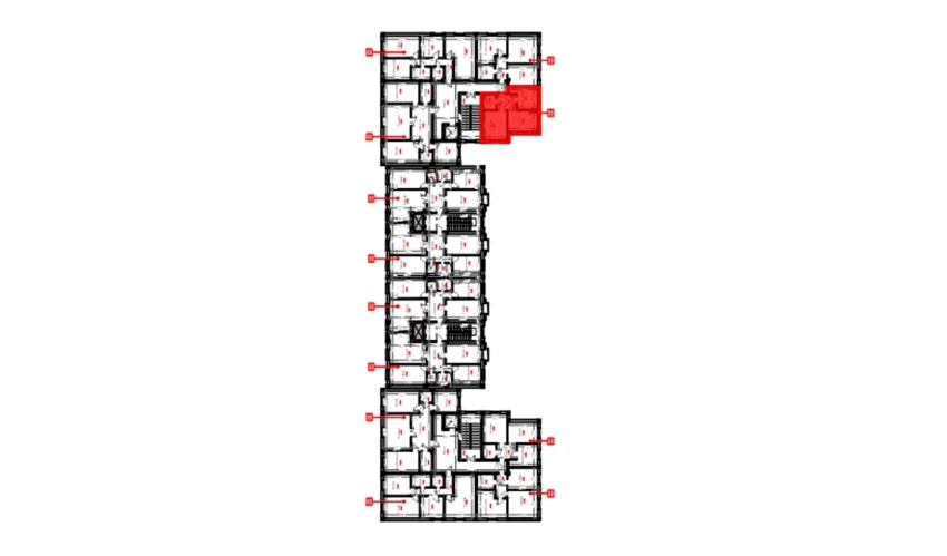 2-комнатная квартира 48.5 м²  9/9 этаж