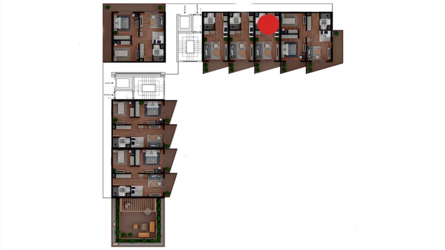 3-комнатная квартира 51.01 м²  4/4 этаж