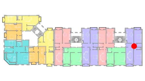 4-xonali xonadon 139.12 m²  4/8 qavat | Ziynat Capital Turar-joy majmuasi