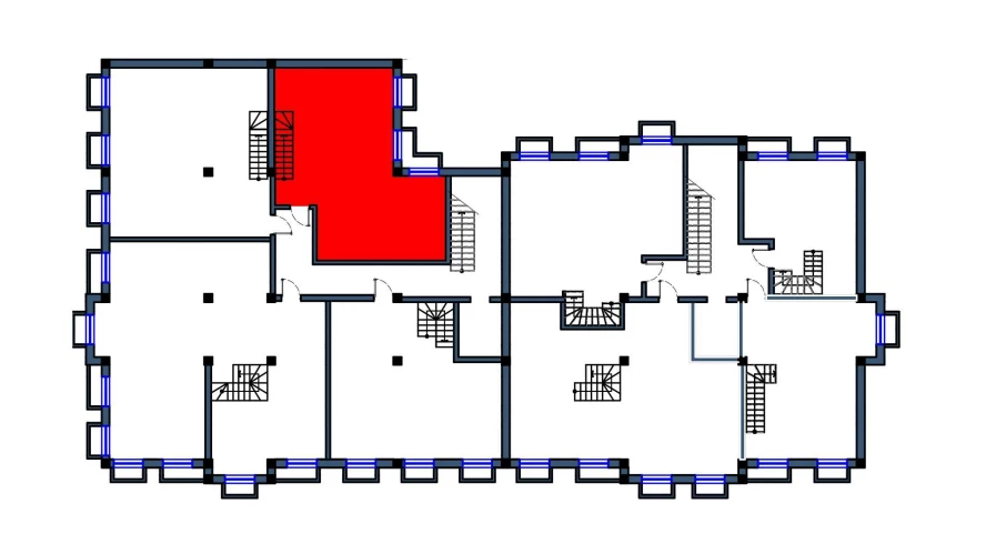 3-комнатная квартира 65 м²  1/1 этаж