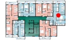 3-комн. квартира 69.07 м²  14/16 этаж | Жилой комплекс SOKIN DIYOR