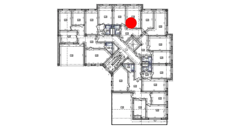 2-комнатная квартира 62.4 м²  8/8 этаж