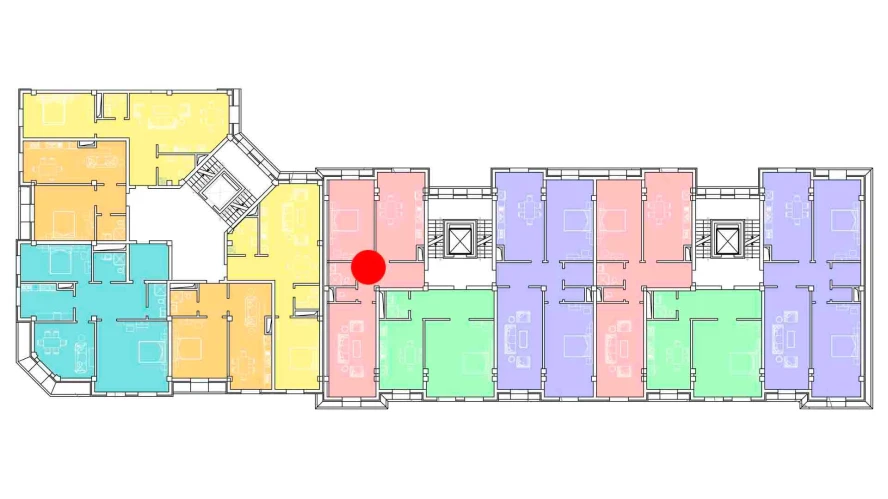 3-комнатная квартира 100.33 м²  8/8 этаж