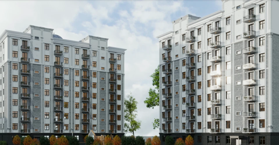 3-комнатная квартира 52.12 м²  2/2 этаж