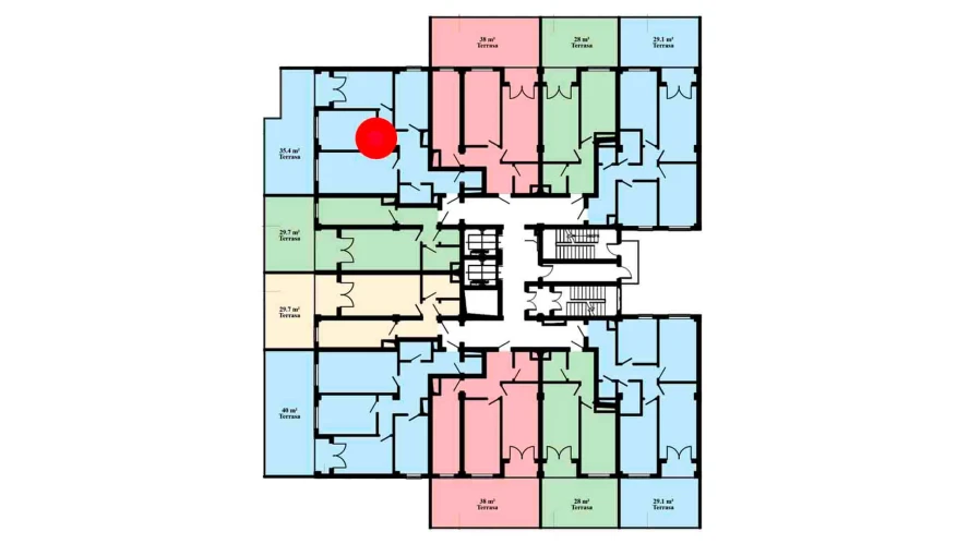 3-xonali xonadon 87.8 m²  3/3 qavat