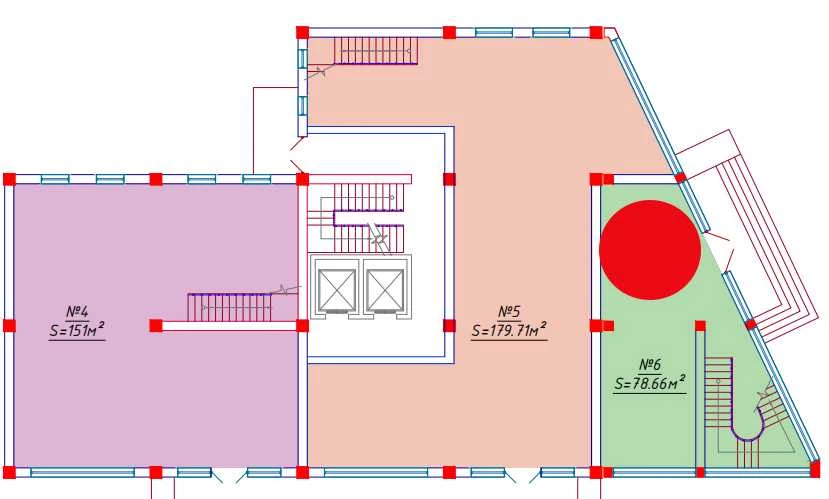 1-комнатная квартира 78.66 м²  1/1 этаж