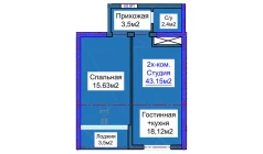 2-body.ApartmentCard.комнатная квартира 43.15 body.ApartmentCard.м²  6/6 body.ApartmentCard.этаж