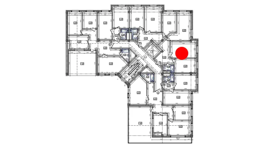 2-комнатная квартира 69.4 м²  8/8 этаж