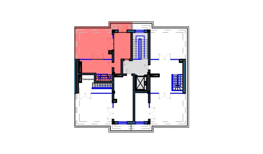 2-xonali xonadon 124 m²  9/9 qavat | KO'KSAROY Turar-joy majmuasi