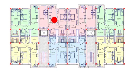 3-комнатная квартира 64.7 м²  8/8 этаж